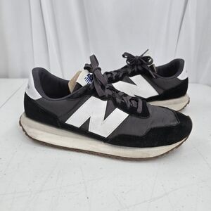 New Balance 237v1 Running Shoes Black Magnet White Men's‎ Size 10.5 D MS237GA.